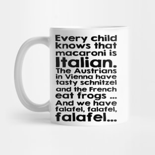 FALAFEL DAY Song Mug